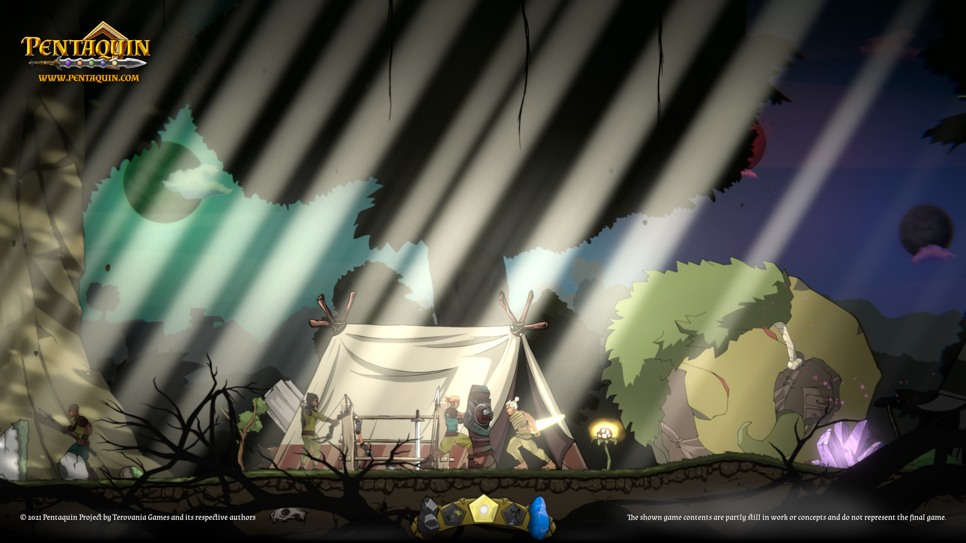 Pentaquin: Deeds Of Twilight screenshot 2