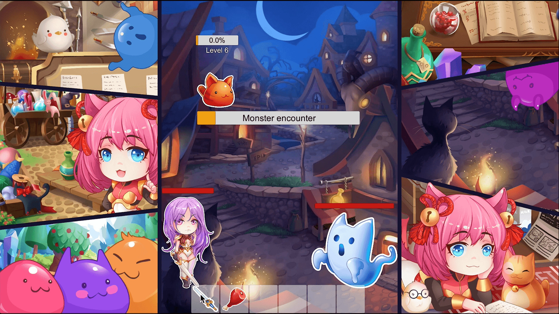 Slime Age: Parody MMORPG Clicker screenshot 4