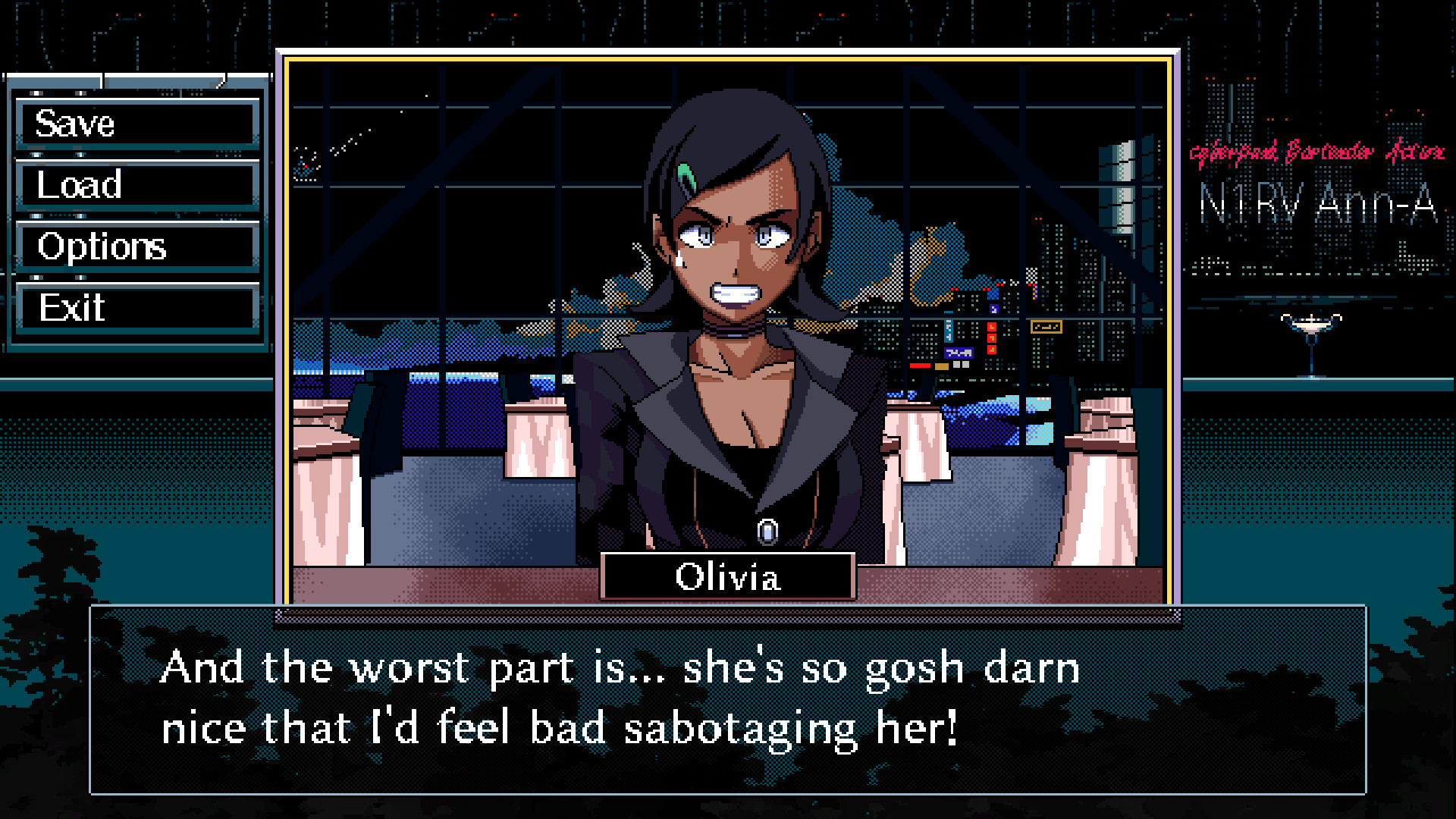 N1RV Ann-A: Cyberpunk Bartender Action screenshot 2