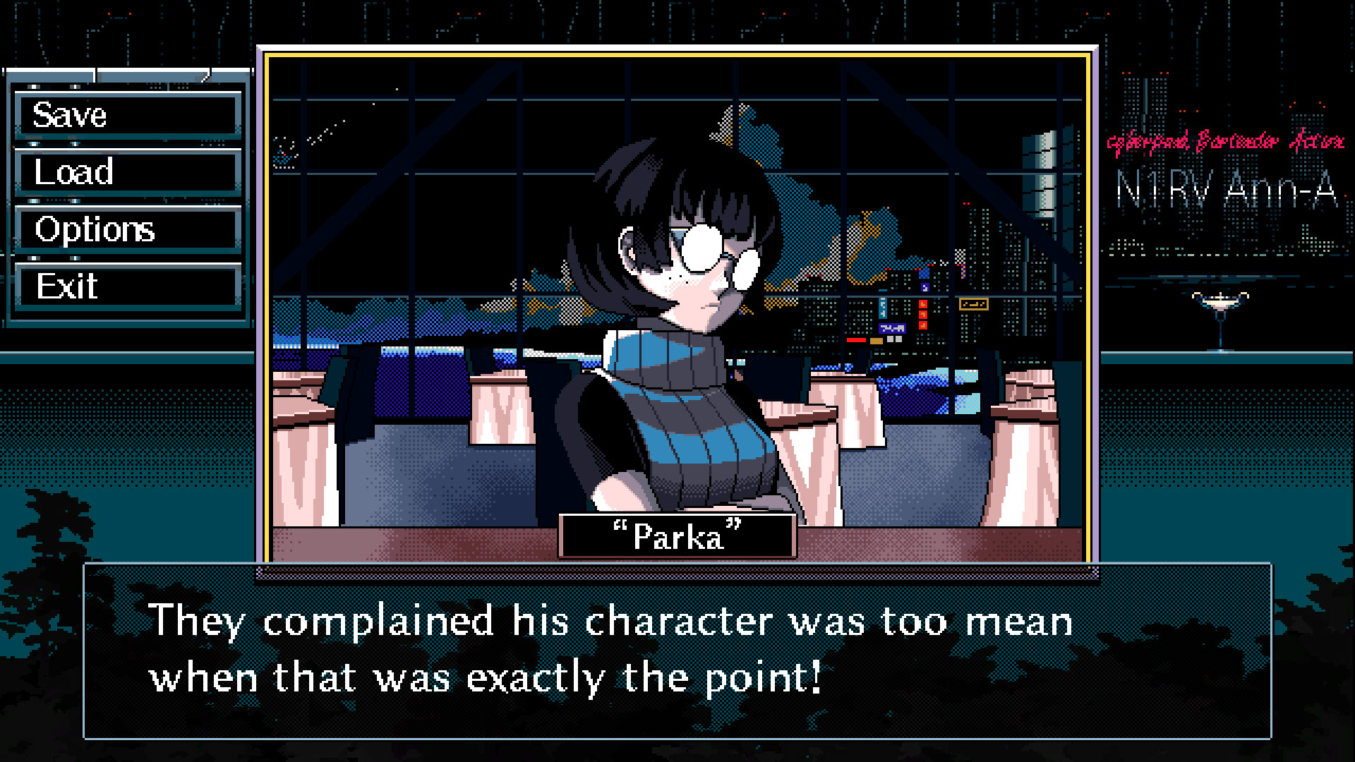 N1RV Ann-A: Cyberpunk Bartender Action screenshot 1
