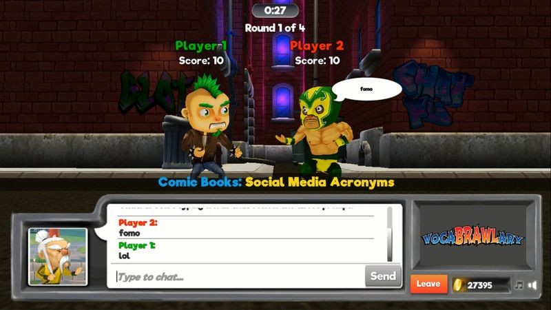VocaBRAWLary screenshot 2