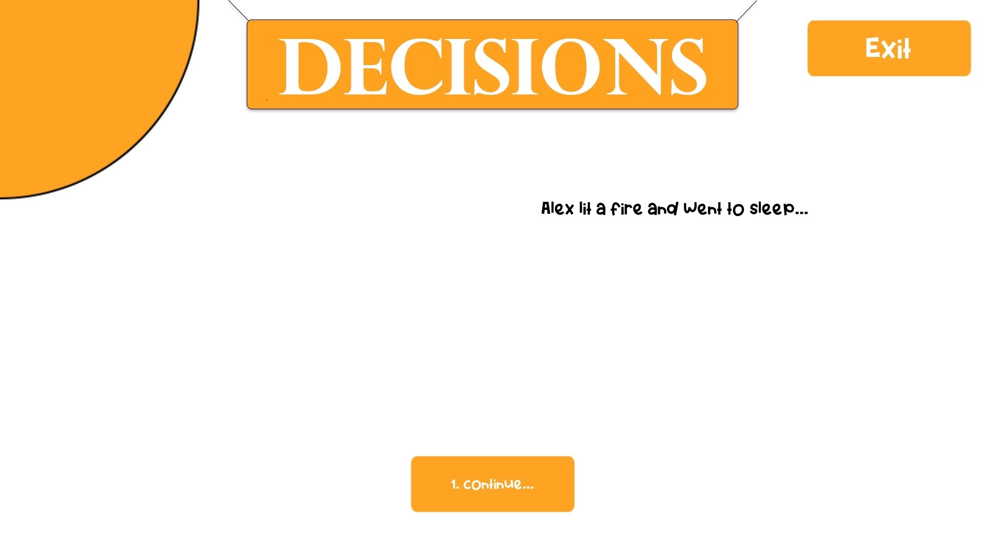 Decisions screenshot 3