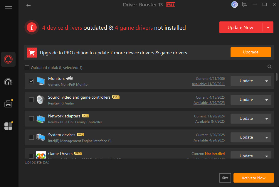 Driver Booster for Steam screenshot 2