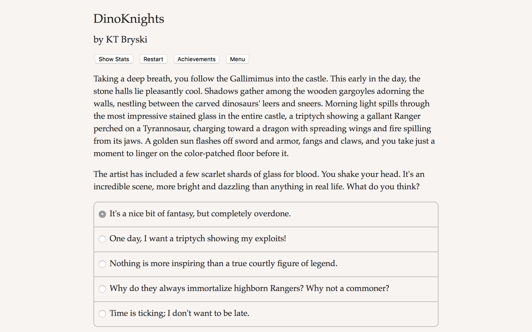 DinoKnights screenshot 1