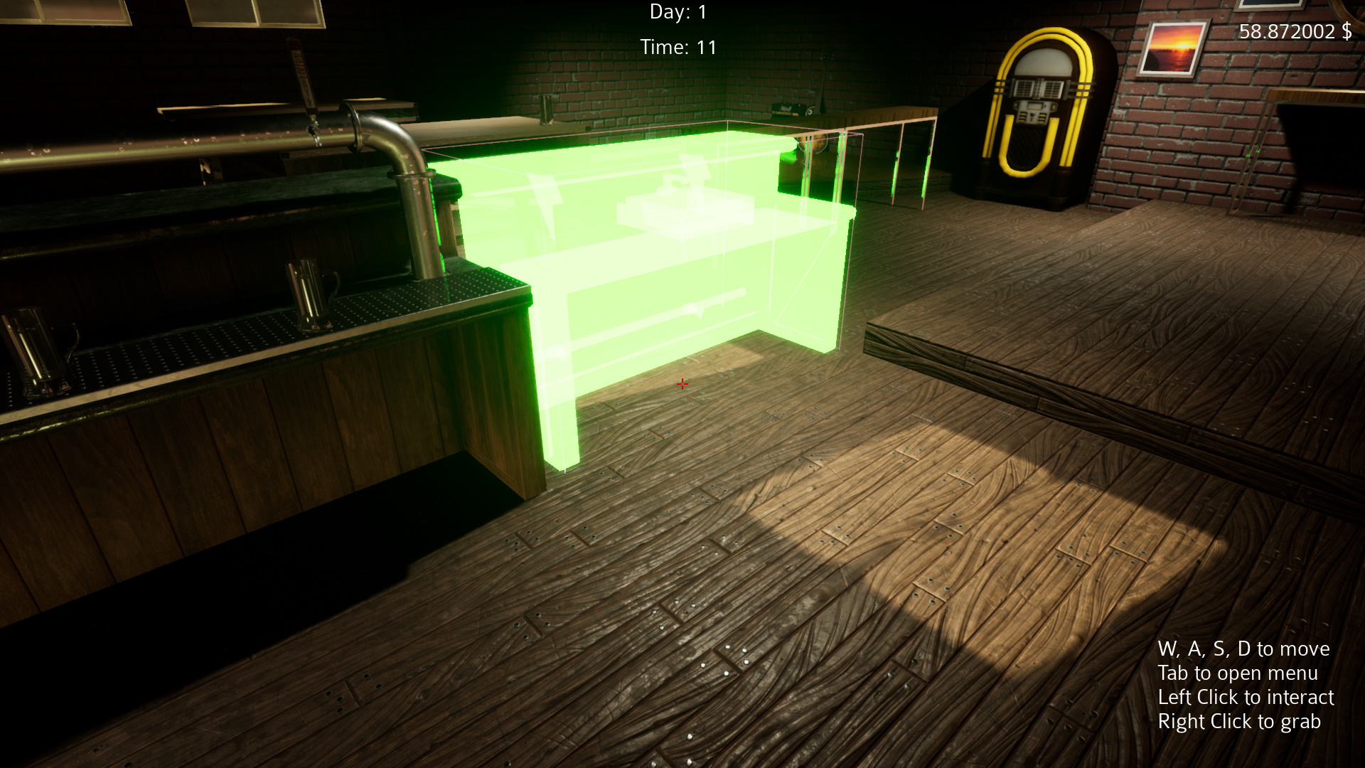 The PUB simulator screenshot 2