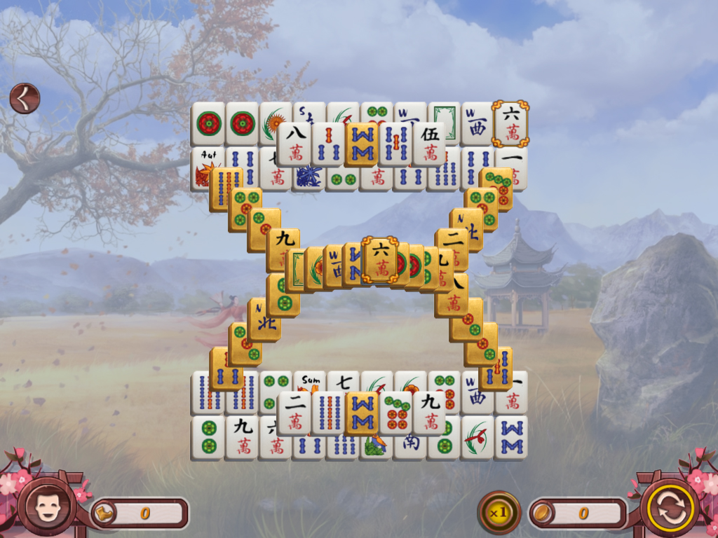 Sakura Day Mahjong screenshot 6