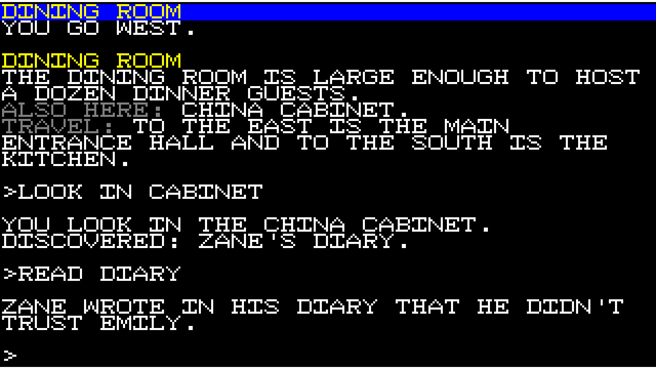 Ozapell Mystery Text Adventure screenshot 2