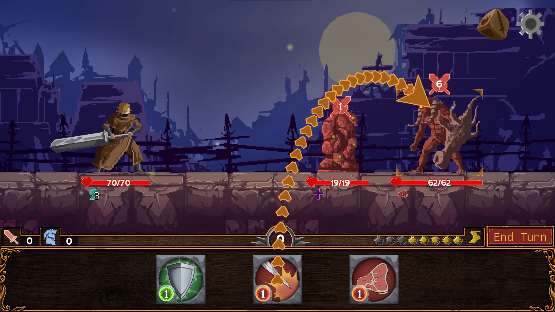骰子勇士 Dice Warrior screenshot 1