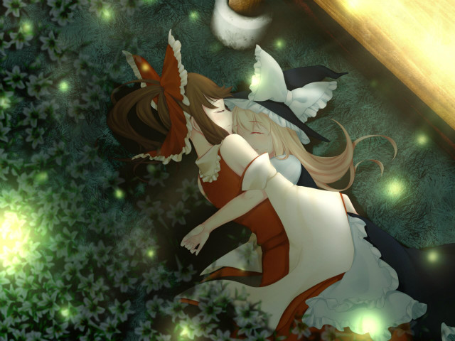 神社的百合香 ~ Floral Aroma in the Shrine screenshot 1