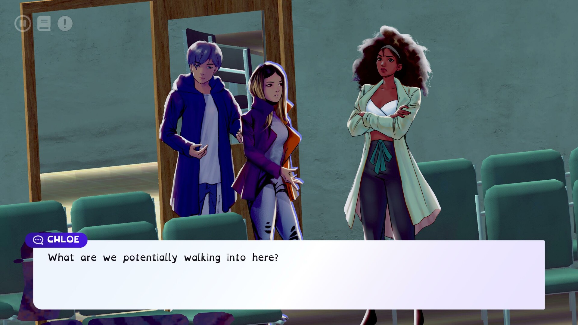 Solace State: Emotional Cyberpunk Stories screenshot 7