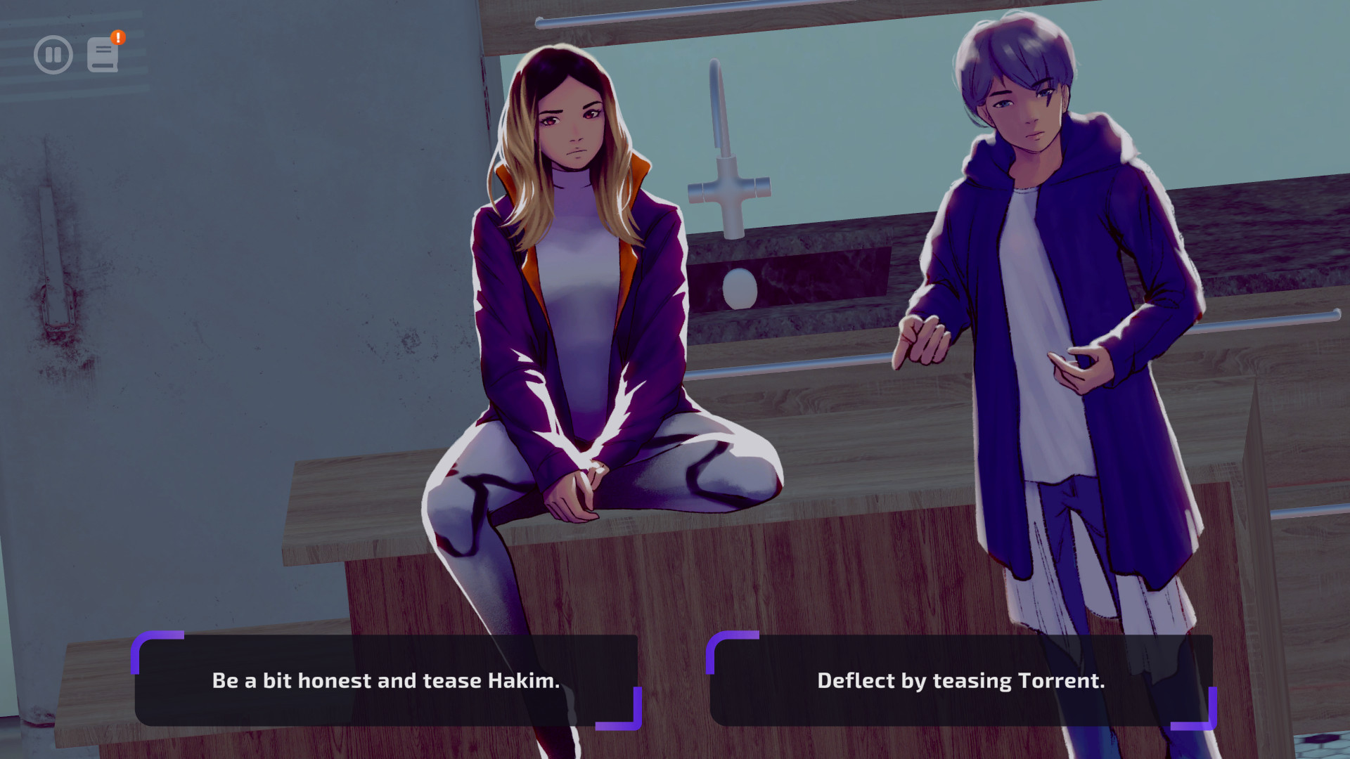 Solace State: Emotional Cyberpunk Stories screenshot 6