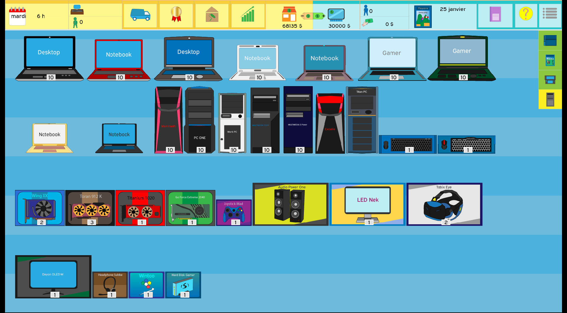 Shop Manager : Video Game Tycoon screenshot 3