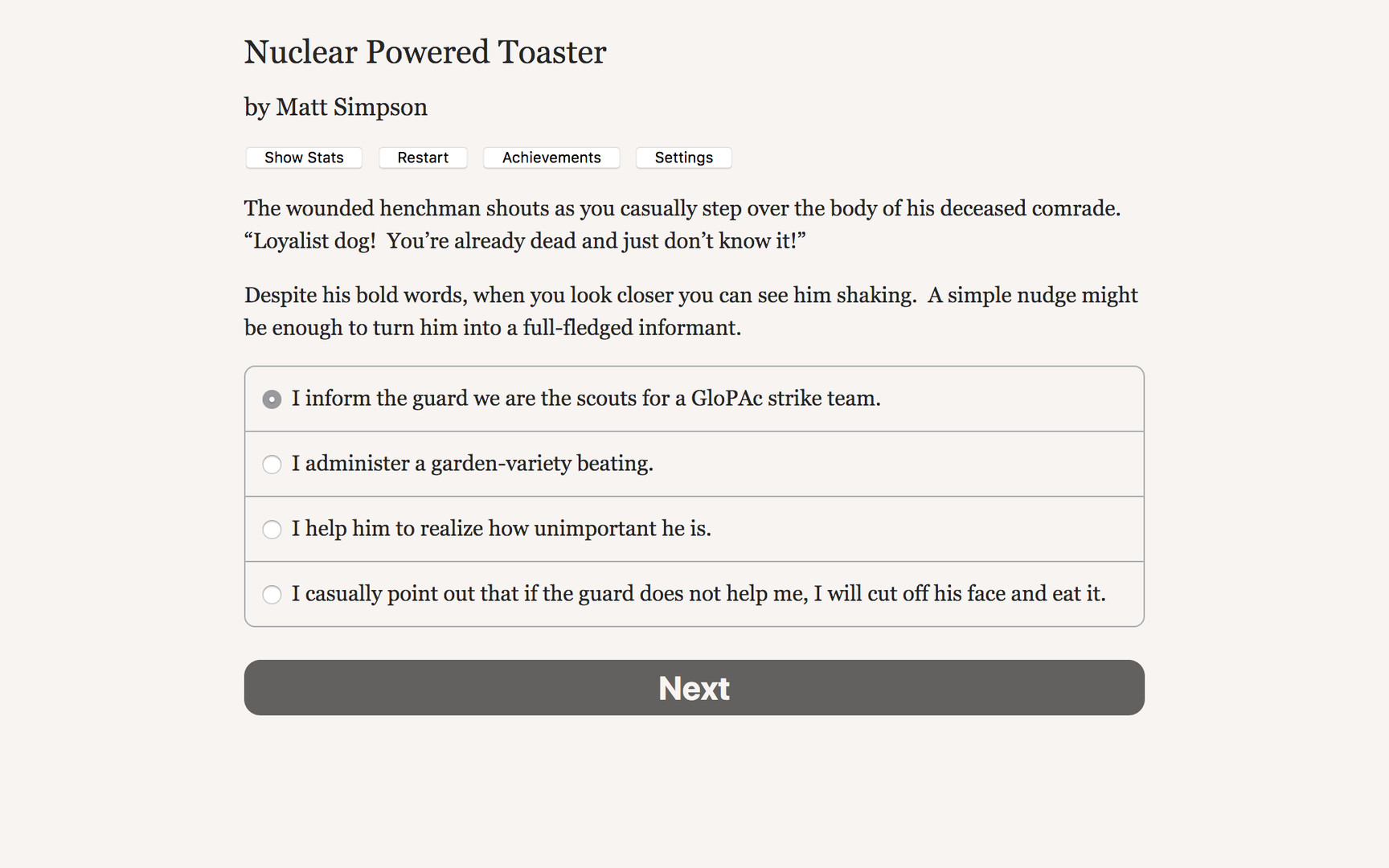 Nuclear Powered Toaster screenshot 3