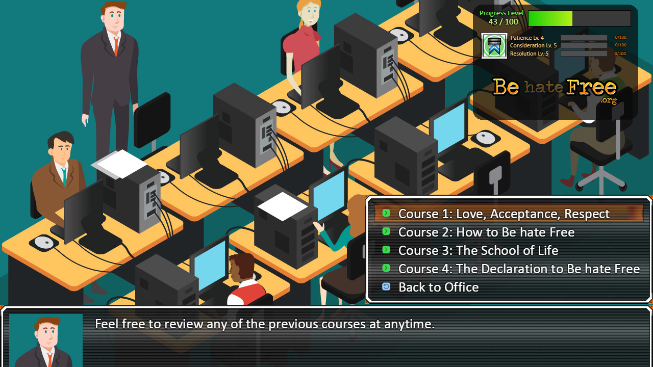 Be hate Free: Interactive screenshot 2