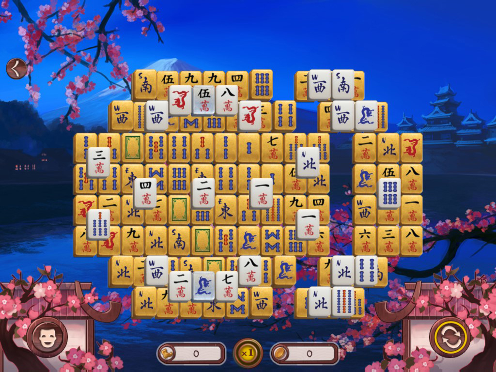Sakura Day 2 Mahjong screenshot 5