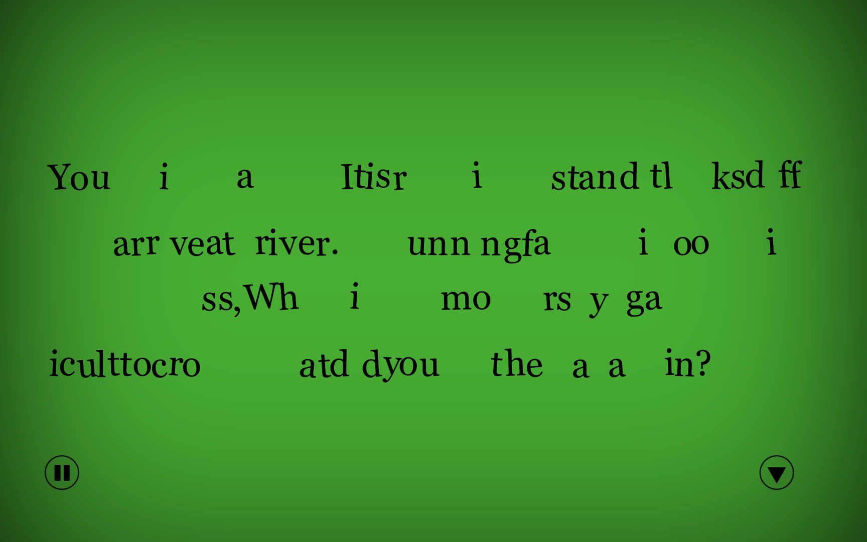 A Familiar Fairytale Dyslexic Text Based Adventure screenshot 3
