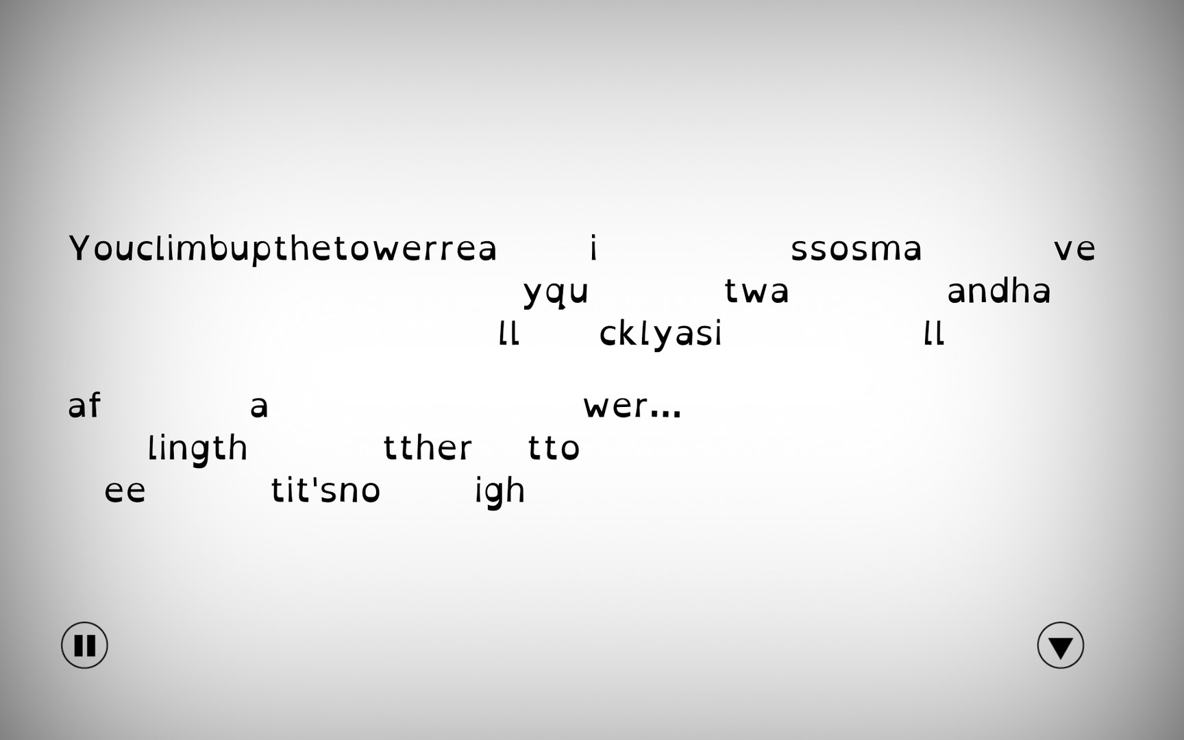 A Familiar Fairytale Dyslexic Text Based Adventure screenshot 5