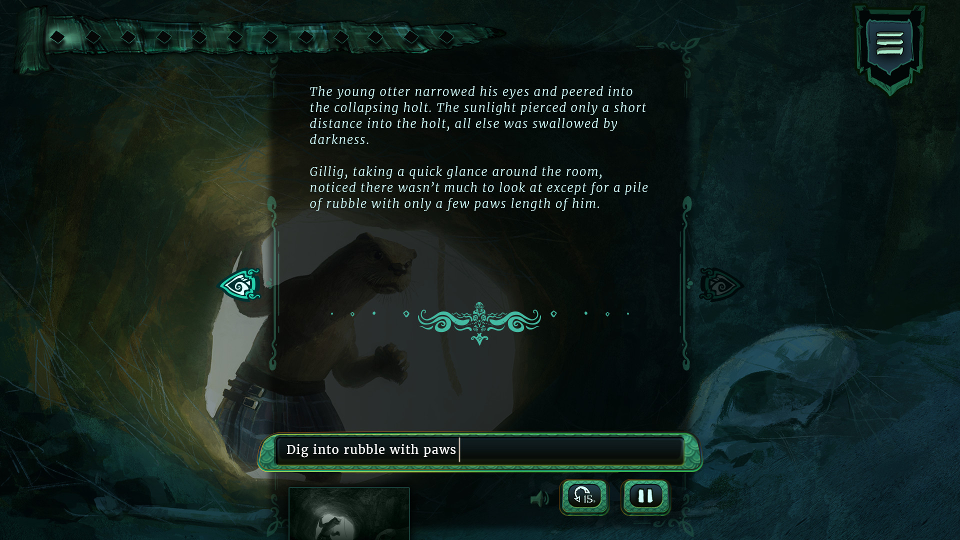 The Lost Legends of Redwall™: Escape the Gloomer screenshot 2