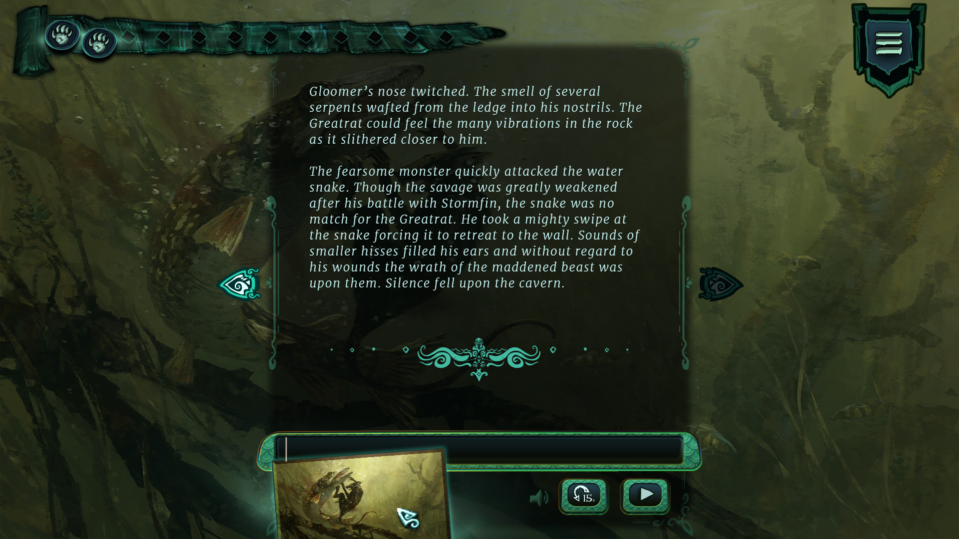 The Lost Legends of Redwall™: Escape the Gloomer screenshot 4