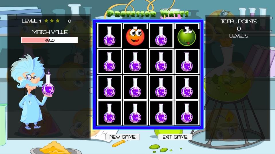 Professor Watts Memory Match: Expressions screenshot 4