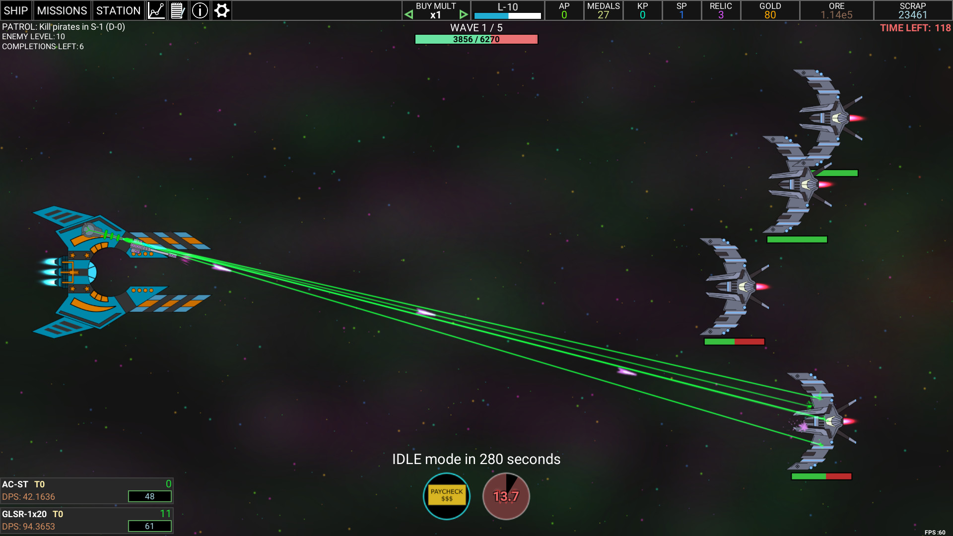 Idle Space Raider screenshot 10