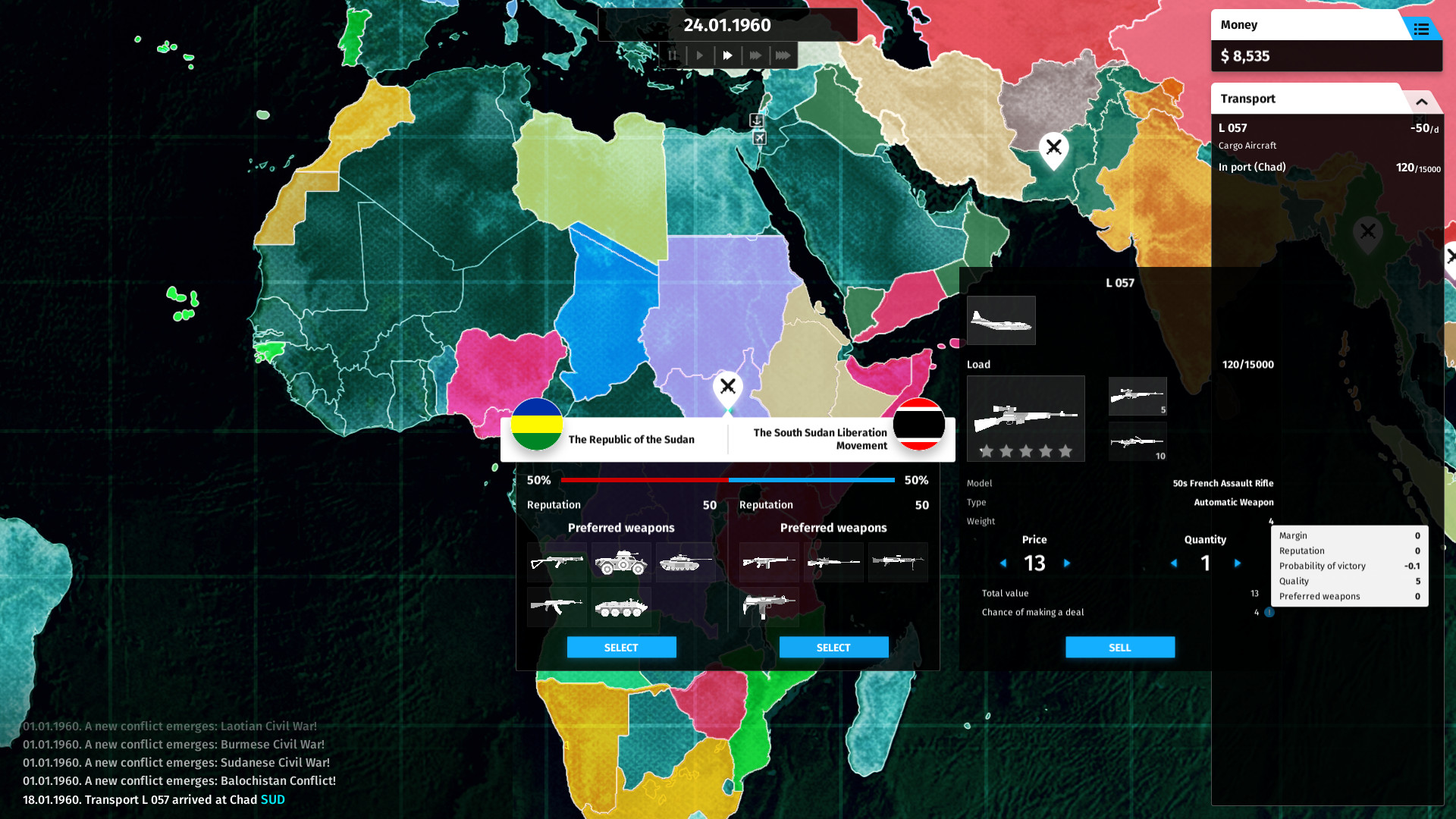 Death Trader: Cold War screenshot 1