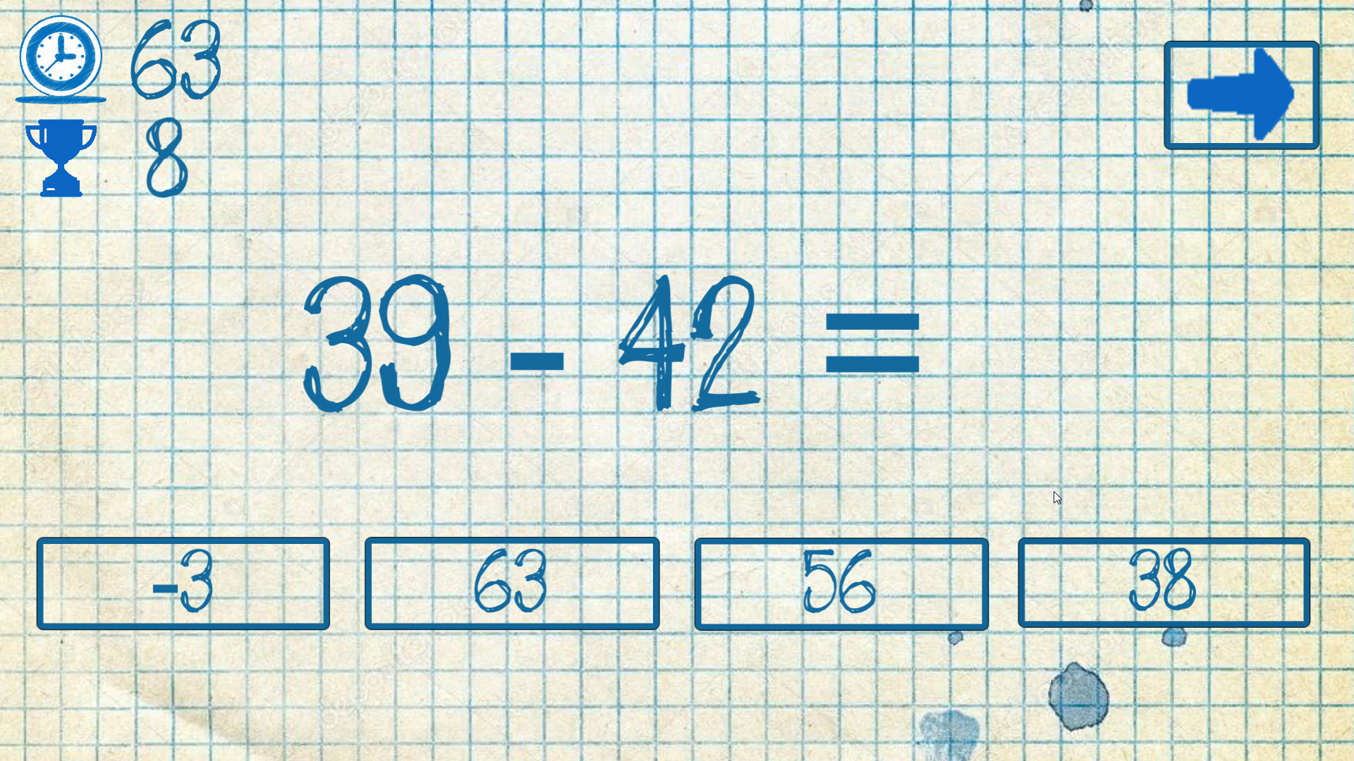 The young mathematician: Easy difficulty screenshot 3