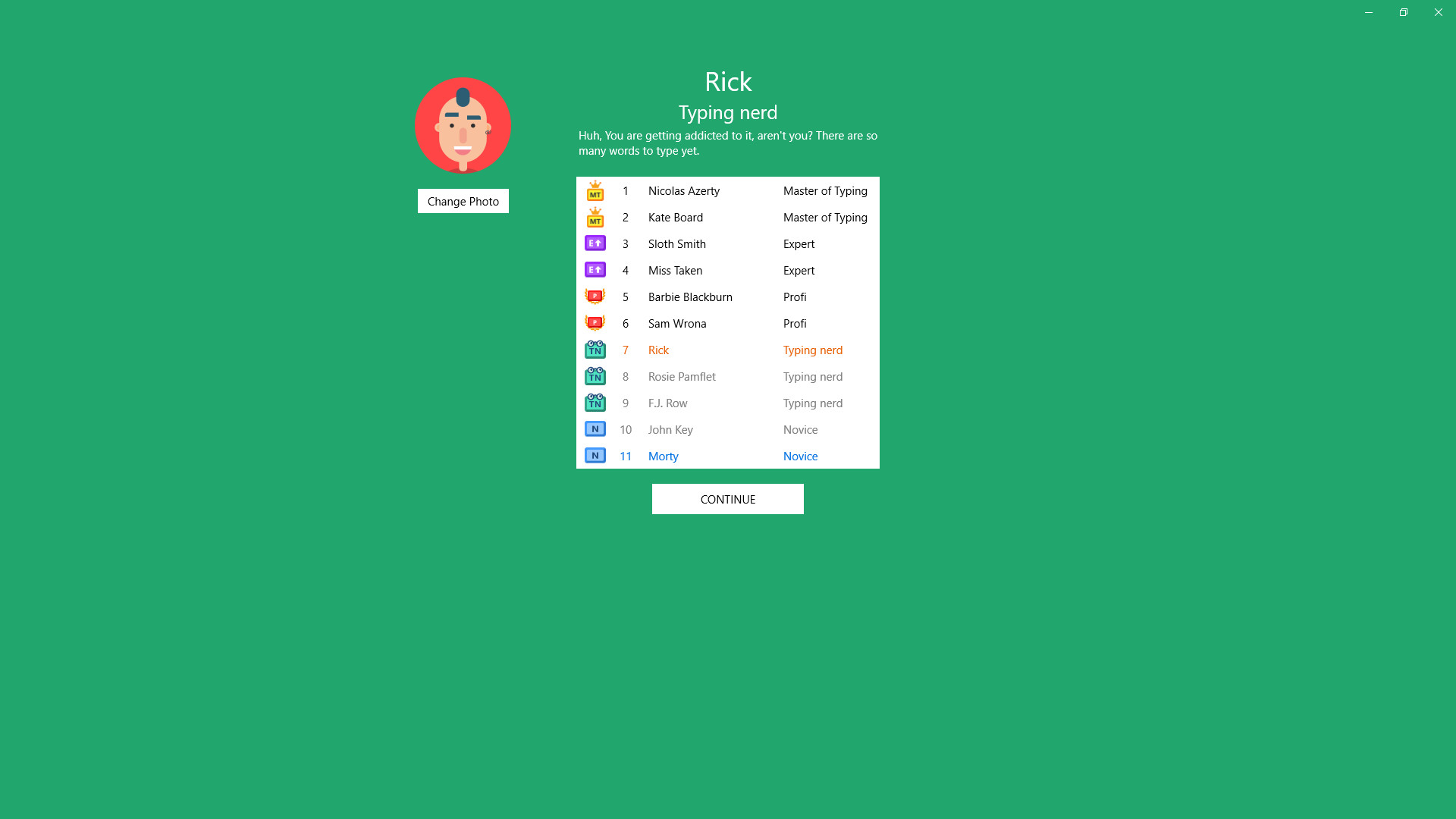 Master of Typing screenshot 5
