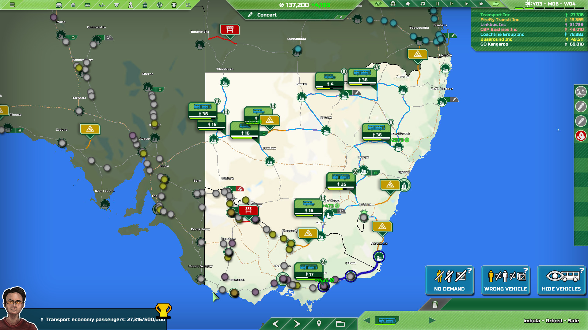 Transport INC screenshot 2