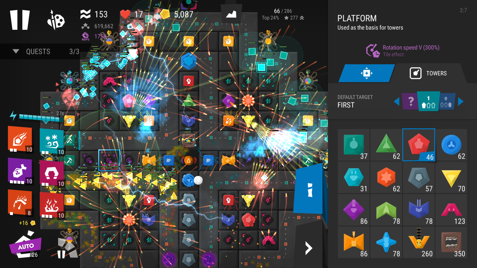 Infinitode 2 - Infinite Tower Defense screenshot 7