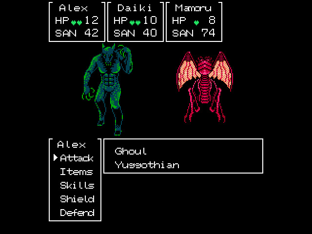 Cthulhu Mythos RPG -The Sleeping Girl of the Miasma Sea- screenshot 2