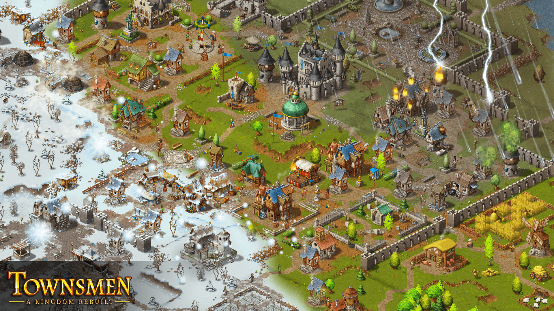 Townsmen - A Kingdom Rebuilt screenshot 1