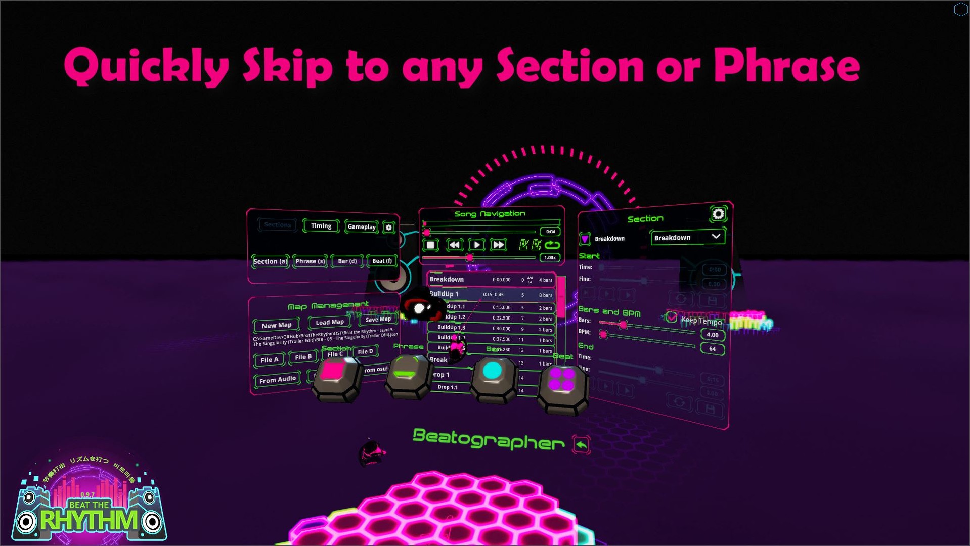 Beatographer: Beatmap all Music screenshot 1