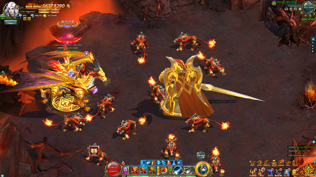Sacred Saga Online screenshot 2
