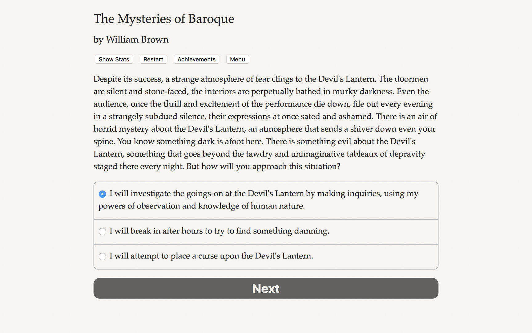 The Mysteries of Baroque screenshot 4