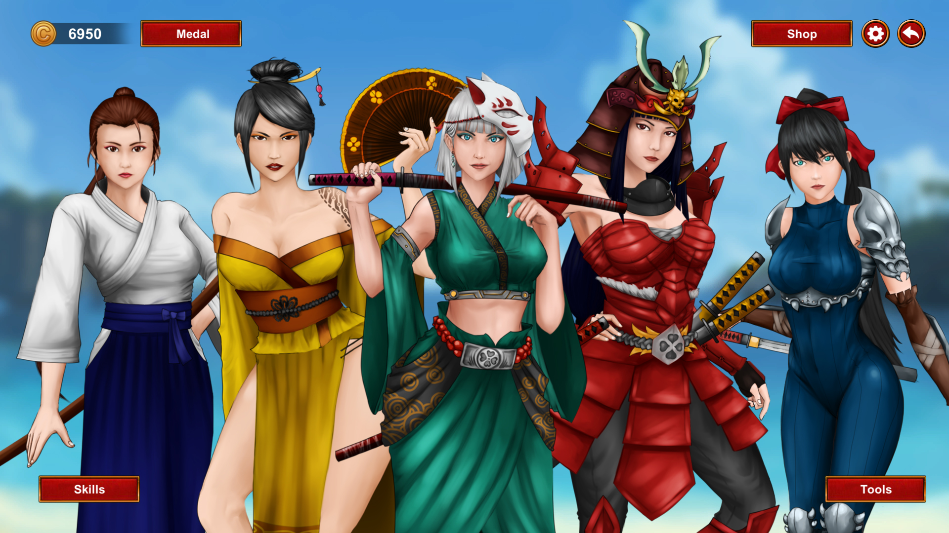 Waifu Hunter - Episode 1 : The Runaway Samurai screenshot 1