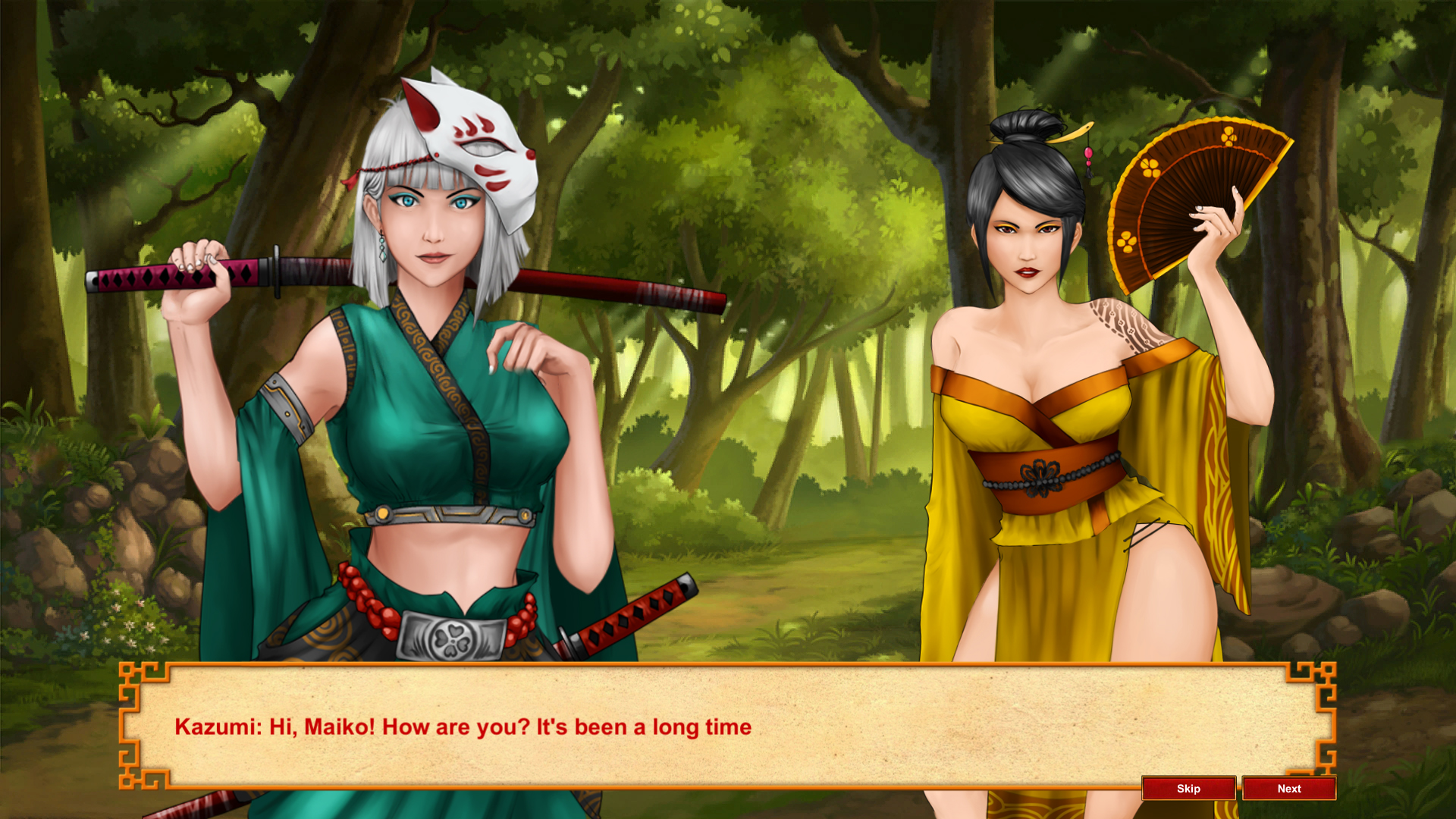 Waifu Hunter - Episode 1 : The Runaway Samurai screenshot 2