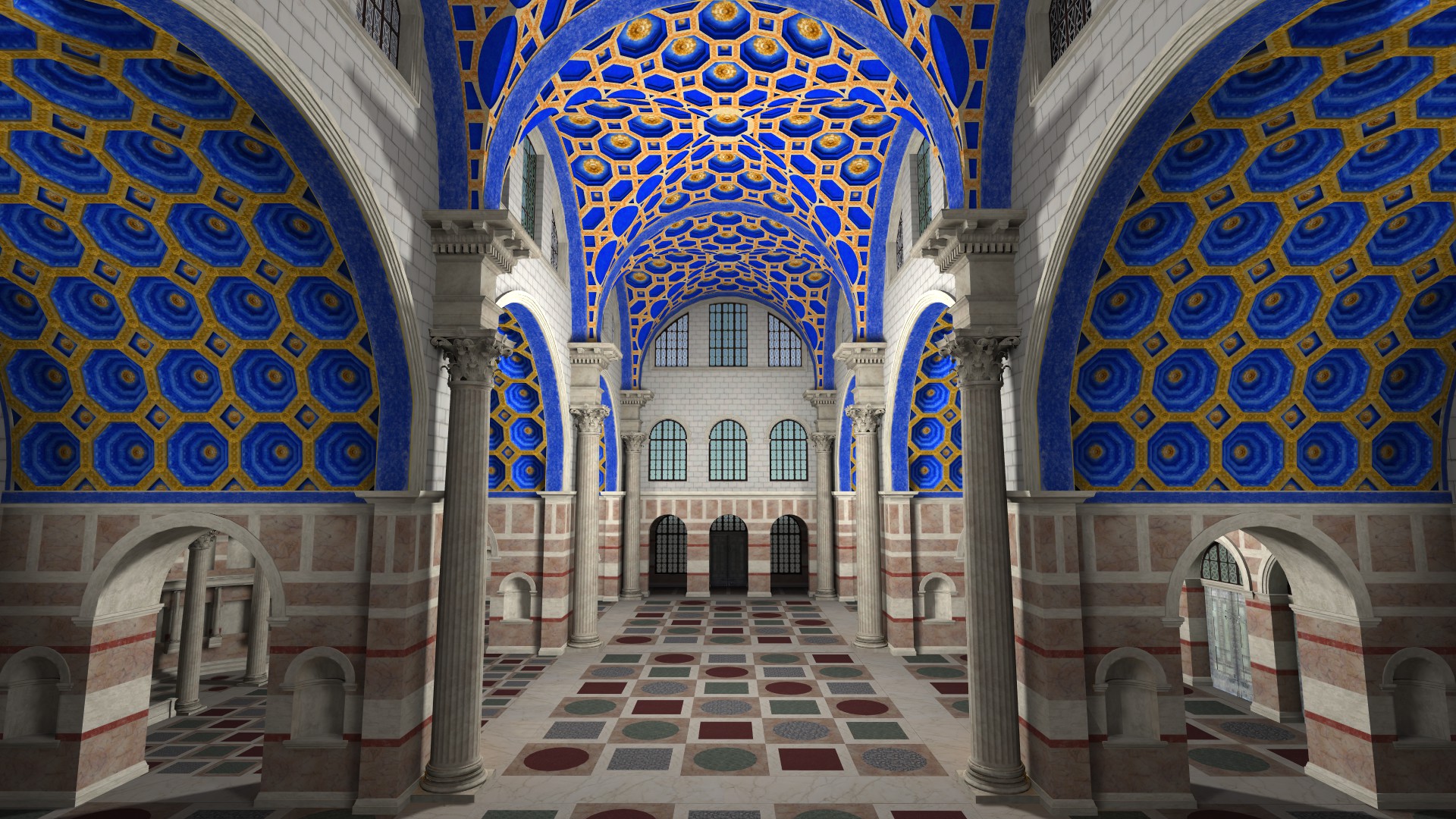 Rome Reborn: The Basilica of Maxentius screenshot 4