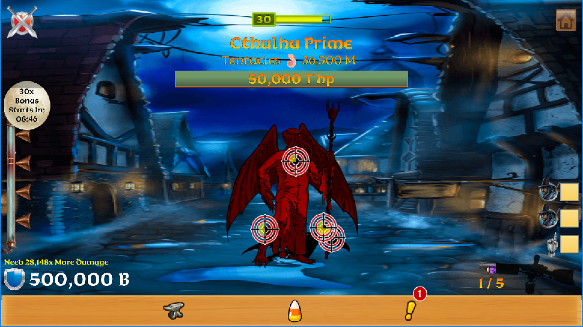 Monster Clicker : Idle Halloween Strategy screenshot 3