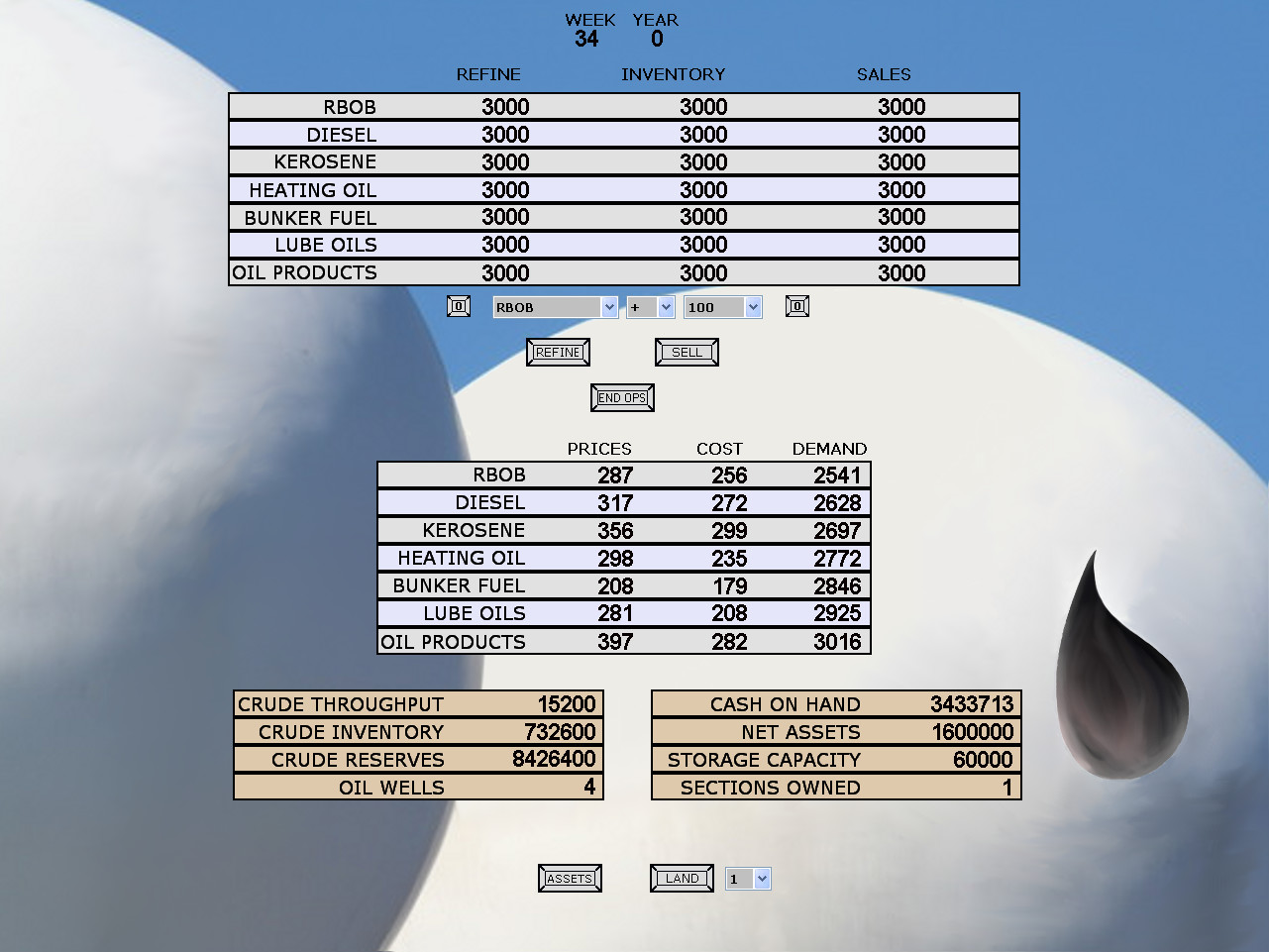 OIL PATCH SIMULATIONS screenshot 2