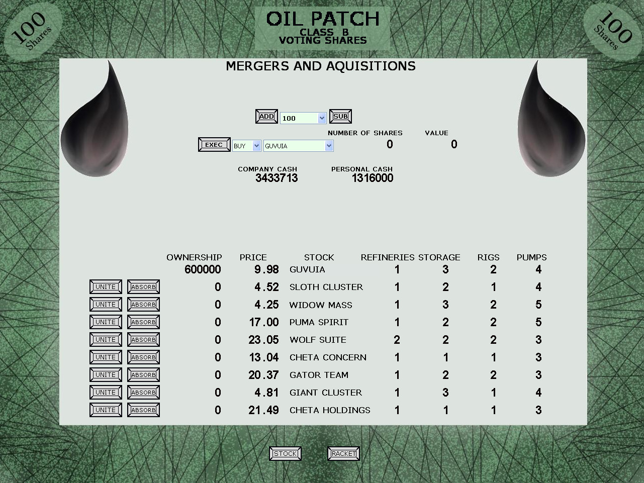OIL PATCH SIMULATIONS screenshot 4