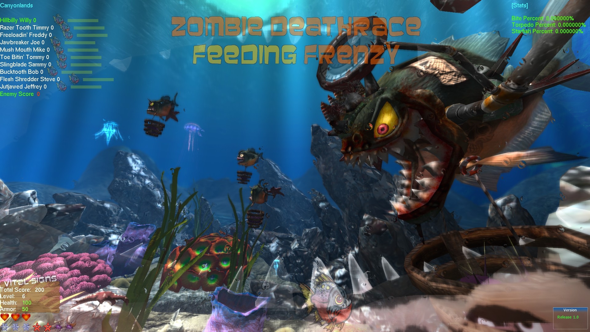 Zombie Deathrace Feeding Frenzy screenshot 1