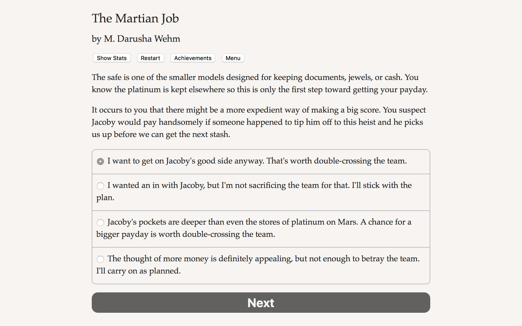 The Martian Job screenshot 5