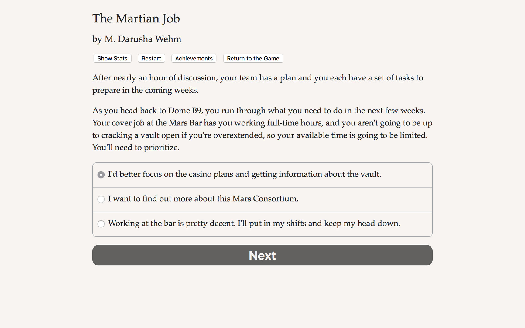 The Martian Job screenshot 3