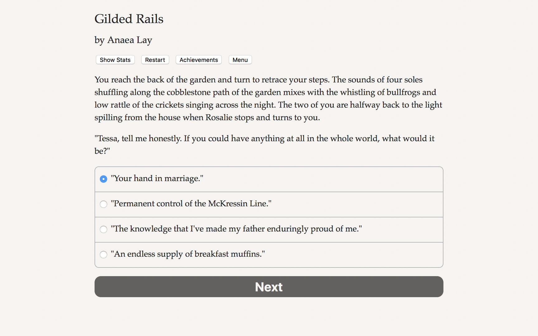 Gilded Rails screenshot 1