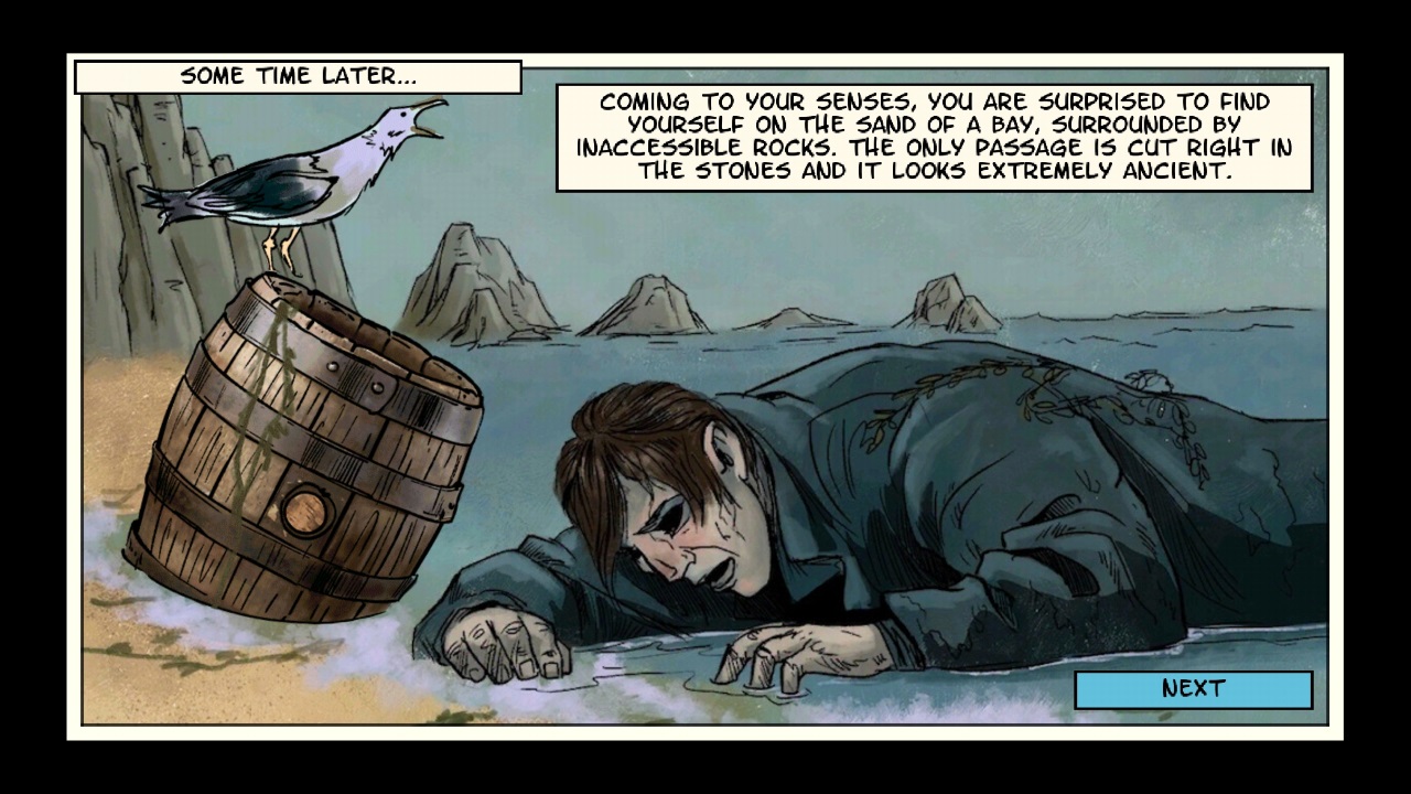 Lovecraft Quest - A Comix Game screenshot 5