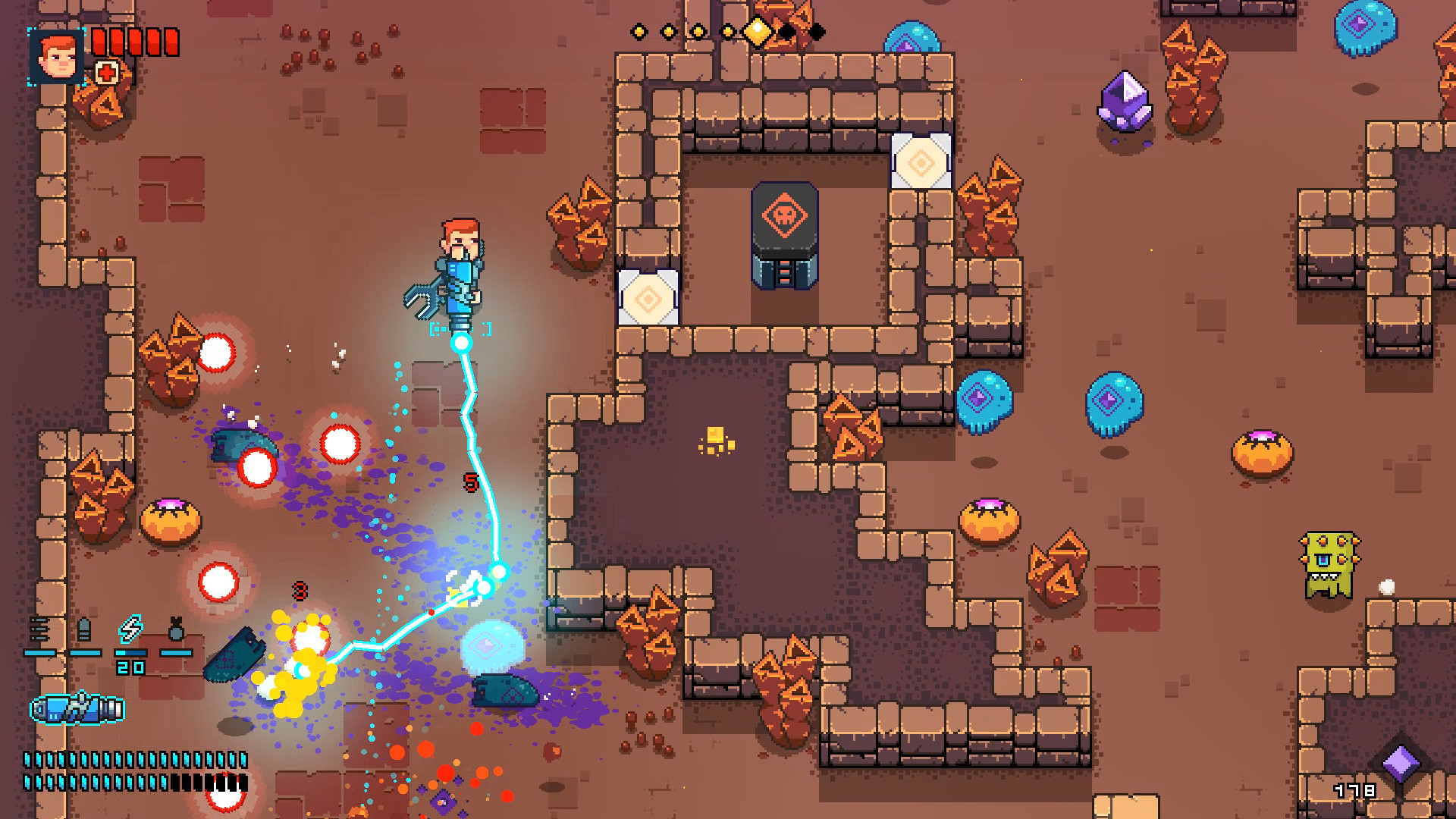 Space Robinson: Hardcore Roguelike Action screenshot 7