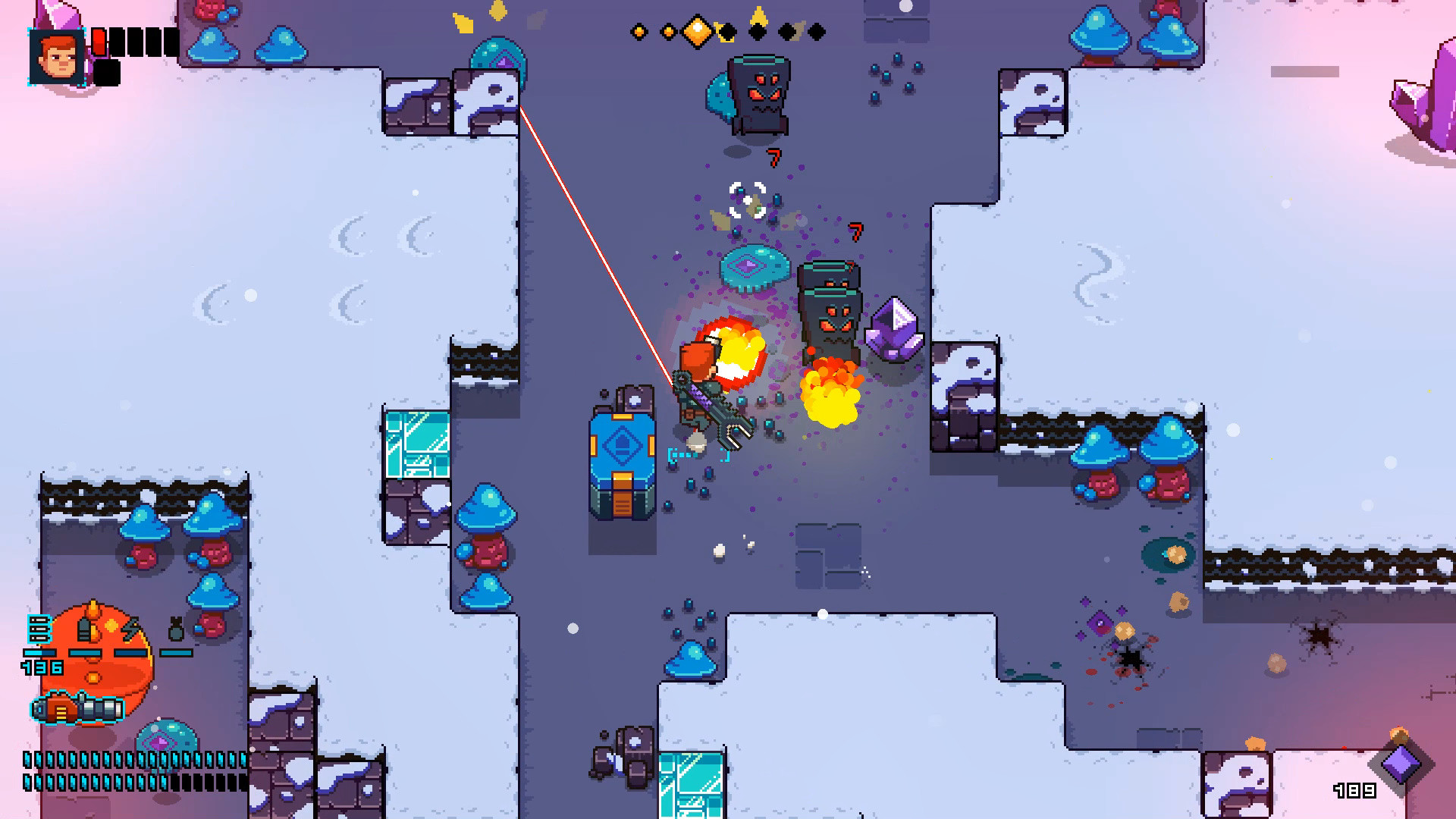 Space Robinson: Hardcore Roguelike Action screenshot 6
