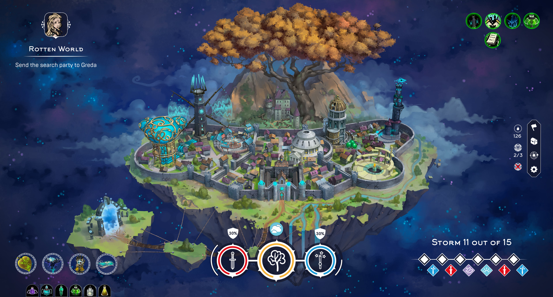 Mittelborg: City of Mages screenshot 1
