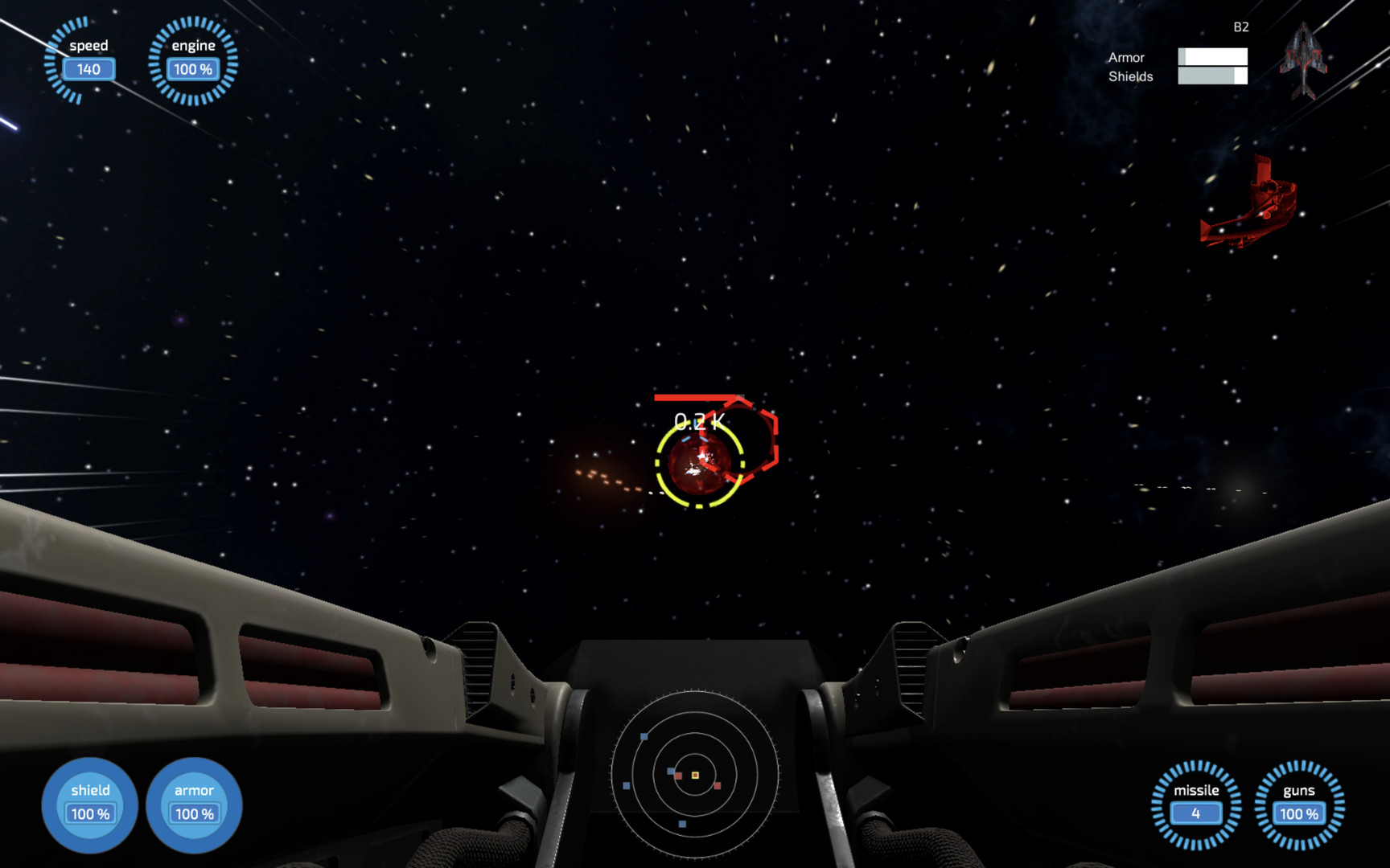 Starship Zvezda screenshot 1